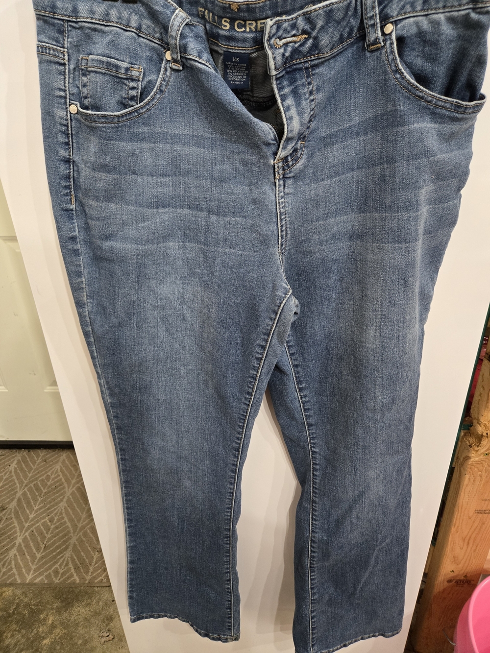 Falls Creek Medium Blue Bootcut Jeans